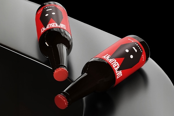 万圣节限定季节性啤酒包装设计